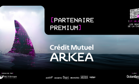 Partenaire premium Breizh Cyber Show 2024 - Crédit Mutuel Arkéa