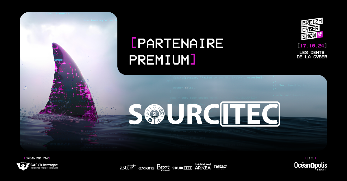 SOURCITEC Partenaire premium du Breizh Cyber Show 2024