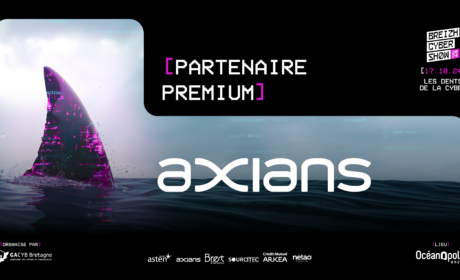 Visuel Axians partenaire Breizh Cyber Show 2024