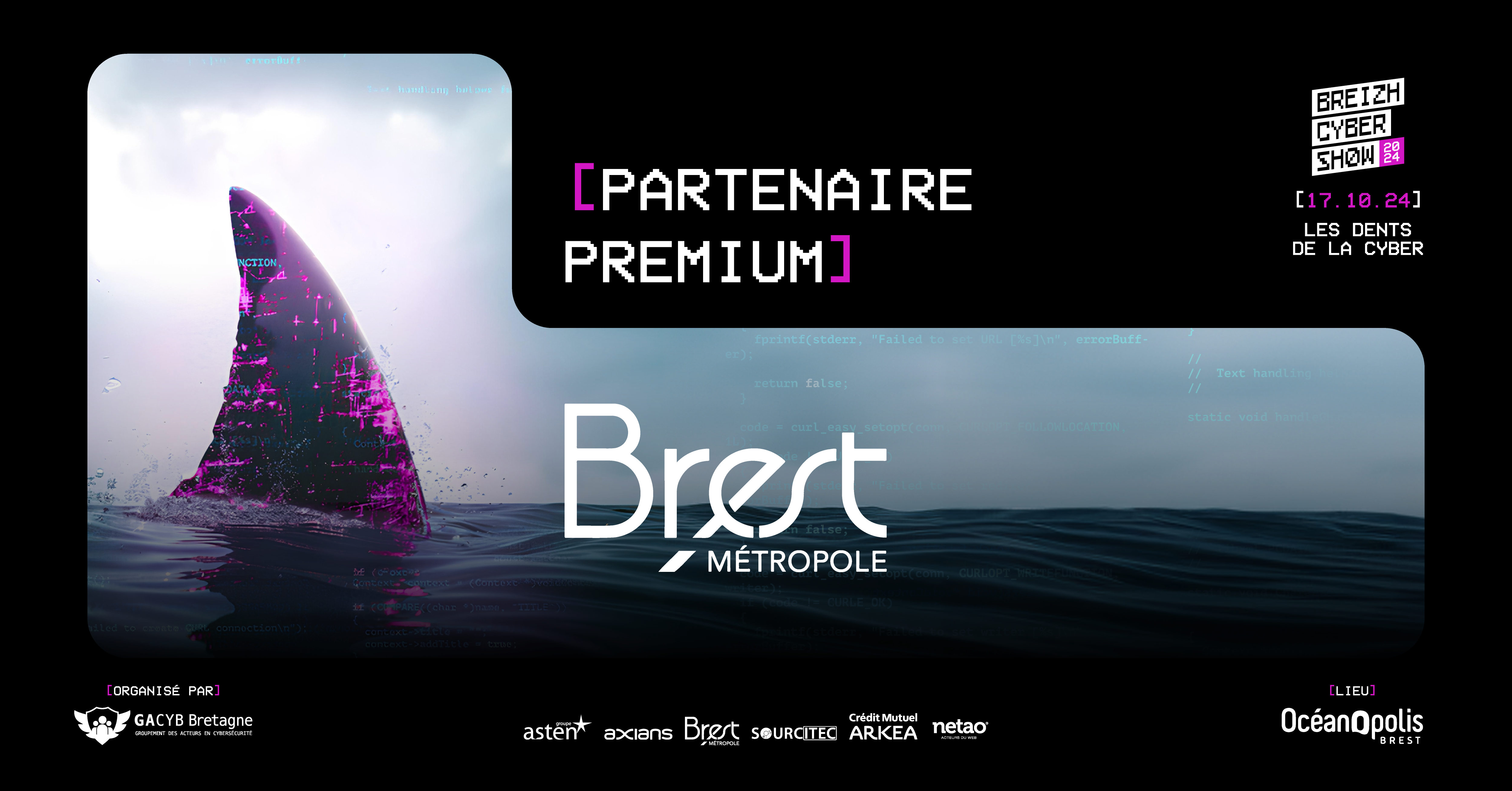 Partenariat Brest Métropole Breizh Cyber Show 2024